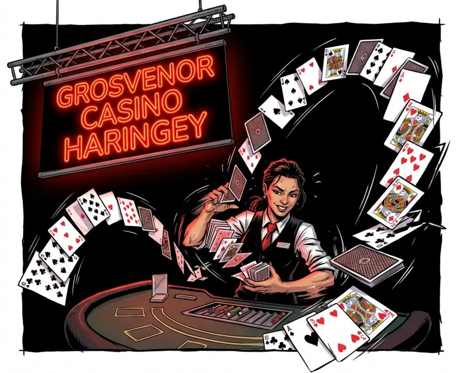 live dealer games at Grosvenor Casino Haringey